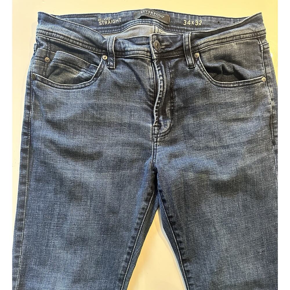 Liverpool Los Angeles Men’s Jeans Sz 34x32 Straight Relaxed Denim Casual